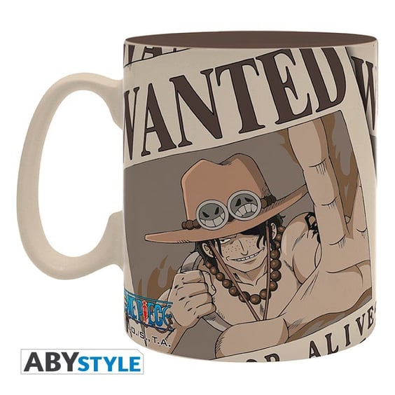 Кружка ABYstyle: One Piece: Wanted Posters: Portgas D. Ace, (39881) 2
