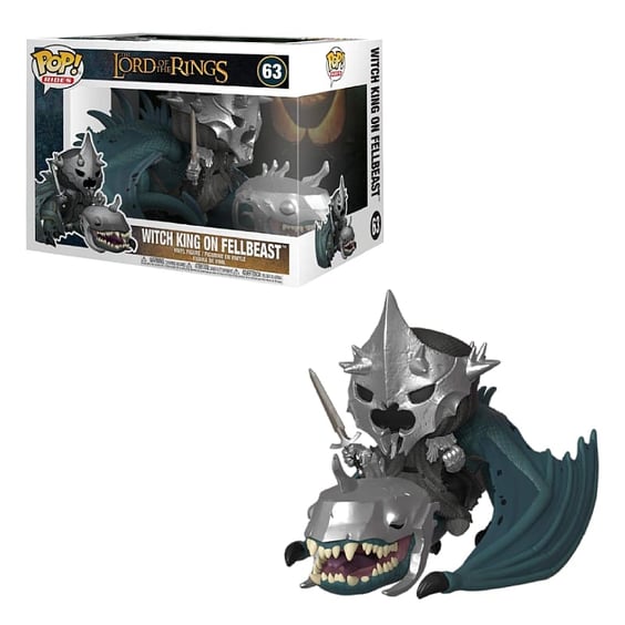 Фигурка Funko POP!: Rides: The Lord of the Rings: Witch King on Fellbeast, (39894)