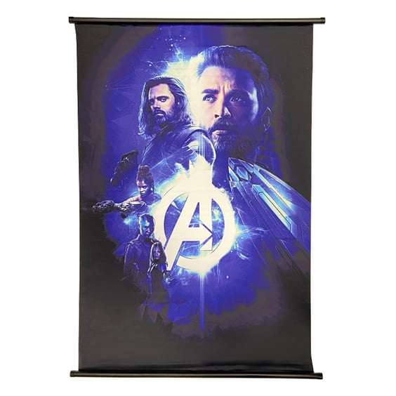 Постер Marvel: Avengers: Captain America, Winter Soldier, Nebula, Shuri and Mantis, (400506)