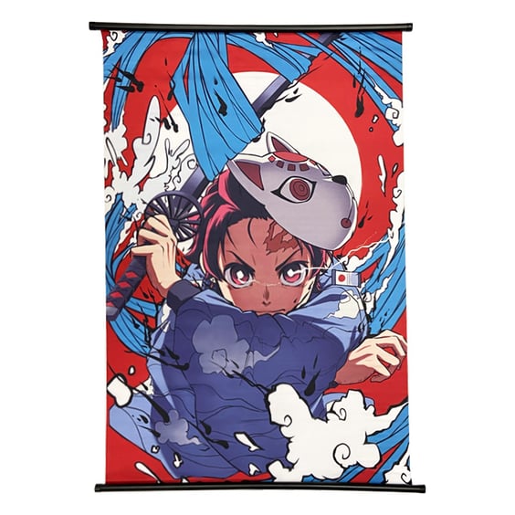 Постер Demon Slayer: Tanjiro Kamado w/ Mask, (400530)