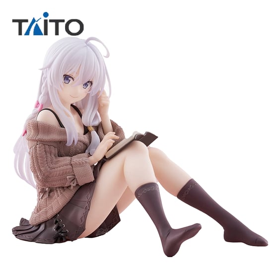 Колекційна фігурка Taito: Desktop Cute: Wandering Witch: The Journey of Elaina: Elaina (Brown) (Casual Clothes Ver.), (402823)
