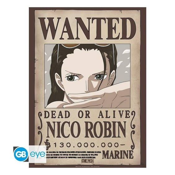 Набор постеров GB Eye: Chibi: One Piece: Wanted Posters: Nami and Robin, (40375) 3