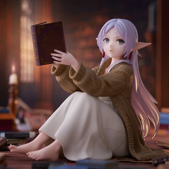 Коллекционная фигурка Taito: Desktop Cute: Frieren: Beyond Journey's End: Frieren (Roomwear Ver.), (40479) 10