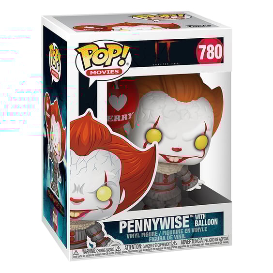 Фігурка Funko POP! Movies: IT: Chapter 2: Pennywise w/ Balloon, (40630) 3