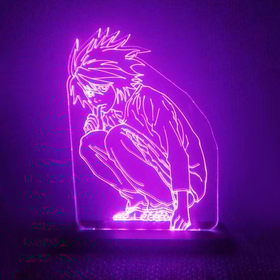 Акриловий світильник Death Note: L, (40745)