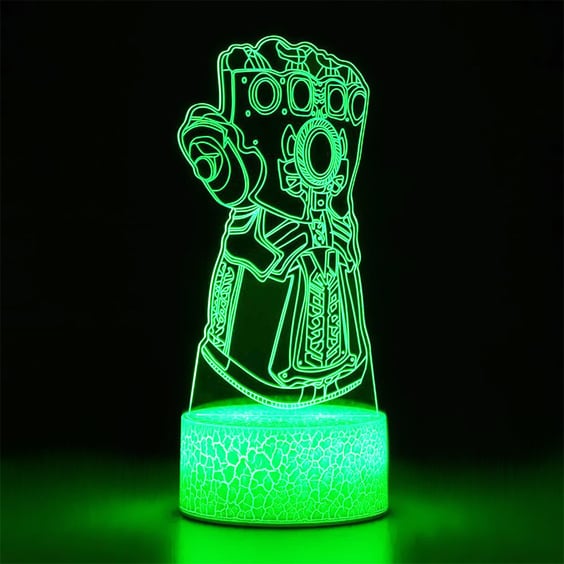 Акриловий світильник Marvel: Avangers: Infinity War: Infinity Gauntlet, (40863)