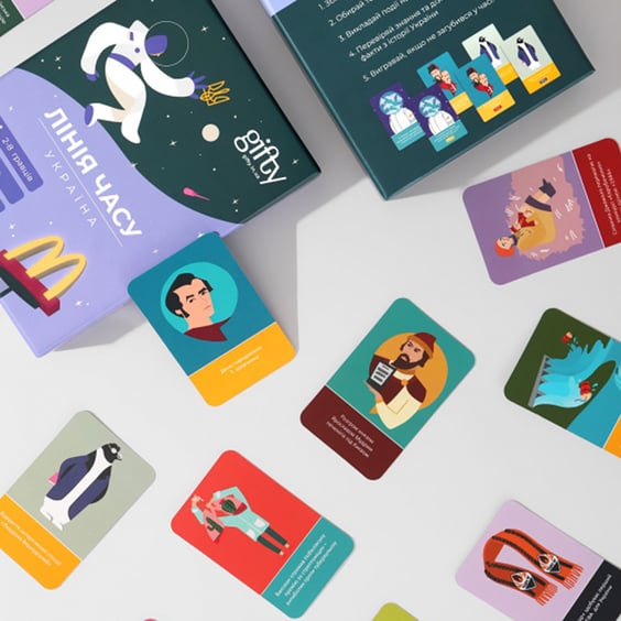 Настільна гра Gifty: Unconquered: Лінія Часу: Україна, (412284) 8