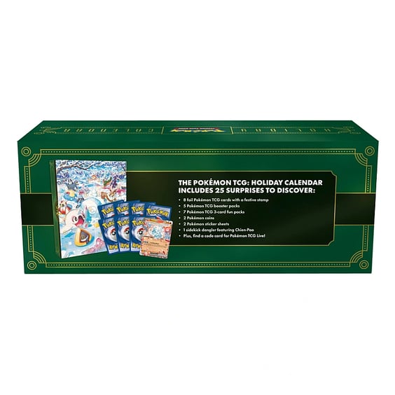Адвент календар Pokemon TCG: Holiday Calendar: 2024, (412745) 7