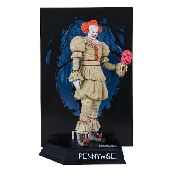 Колекційна фігурка McFarlane: Movie Maniacs: IT: Welcome to Derry: Pennywise, (41375) 2