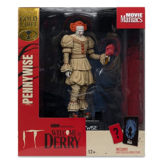 Колекційна фігурка McFarlane: Movie Maniacs: IT: Welcome to Derry: Pennywise, (41375) 6