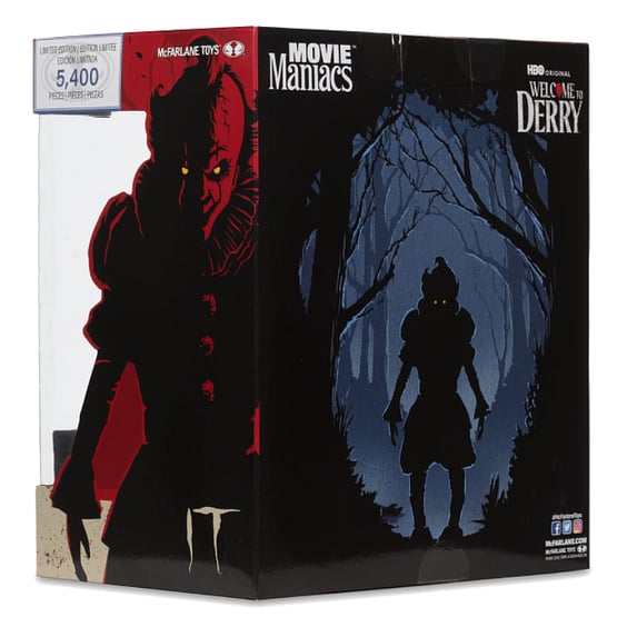 Колекційна фігурка McFarlane: Movie Maniacs: IT: Welcome to Derry: Pennywise, (41375) 8