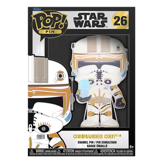 Фигурка Funko POP!: Pin: Star Wars: Commander Cody, (417090) 4