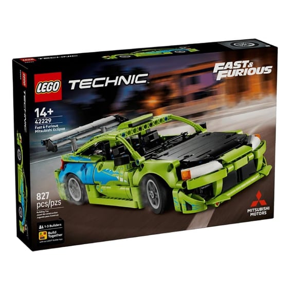 Конструктор LEGO: Technic: Fast and Furious: Mitsubishi Motors: Mitsubishi Eclipse Car, (42229) 8