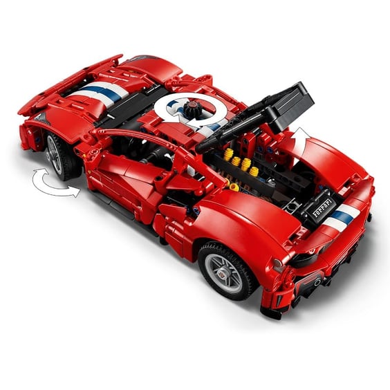 Конструктор LEGO: Technic: Forza: Horizon 6: Ferrari: Ferrari 488 Pista Car, (42235) 6
