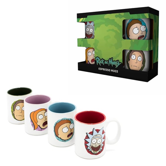 Набор кружек GB Eye: Rick & Morty: Rick, Morty, Summer and Jerry, (425020)