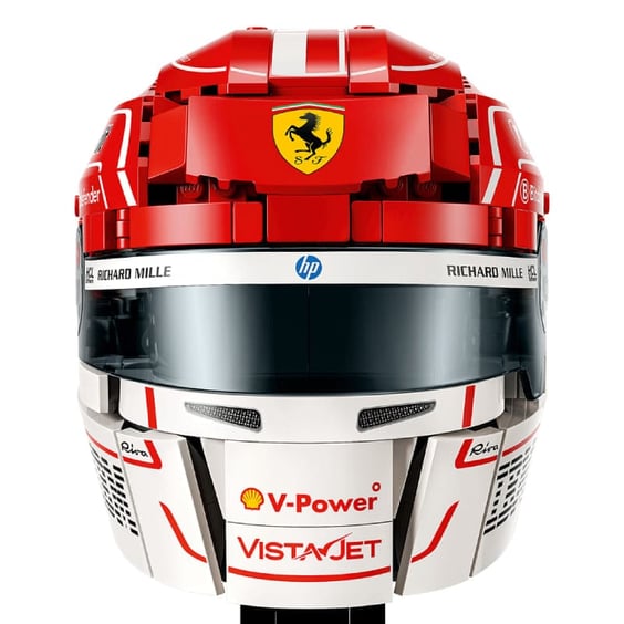 Конструктор LEGO: Editions: Formula 1: Ferrari: Scuderia Ferrari HP: Charles Leclerc Helmet, (43014) 3