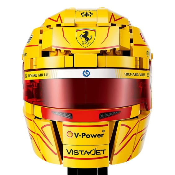 Конструктор LEGO: Editions: Formula 1: Ferrari: Scuderia Ferrari HP: Lewis Hamilton Helmet, (430221) 3