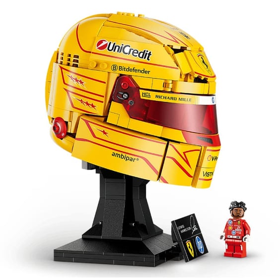Конструктор LEGO: Editions: Formula 1: Ferrari: Scuderia Ferrari HP: Lewis Hamilton Helmet, (430221) 5