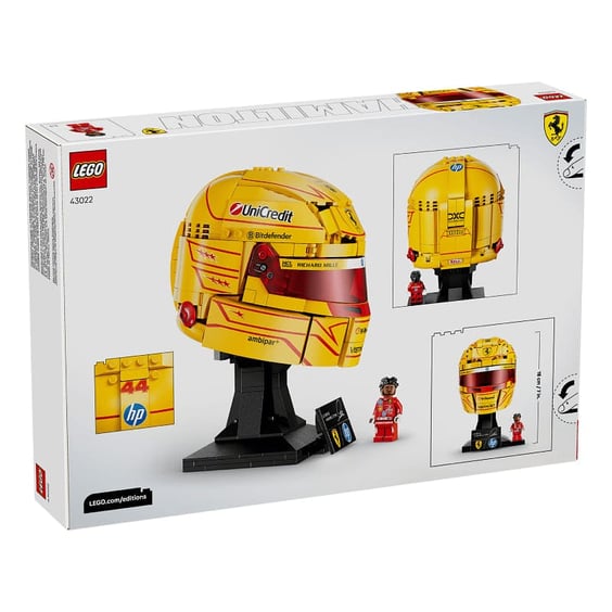 Конструктор LEGO: Editions: Formula 1: Ferrari: Scuderia Ferrari HP: Lewis Hamilton Helmet, (430221) 9