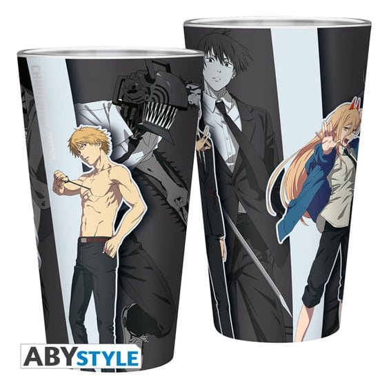 Стакан ABYstyle: Chainsaw Man: Devil Hunter Trio, (43772)