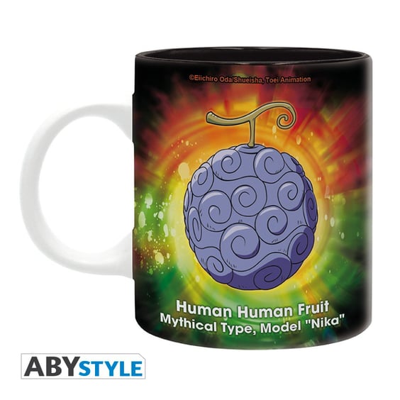 Кухоль ABYstyle: One Piece: Monkey D. Luffy (Gear 5) and Human Human Fruit «‎Nika» (Gomu Gomu no Mi), (43864) 2