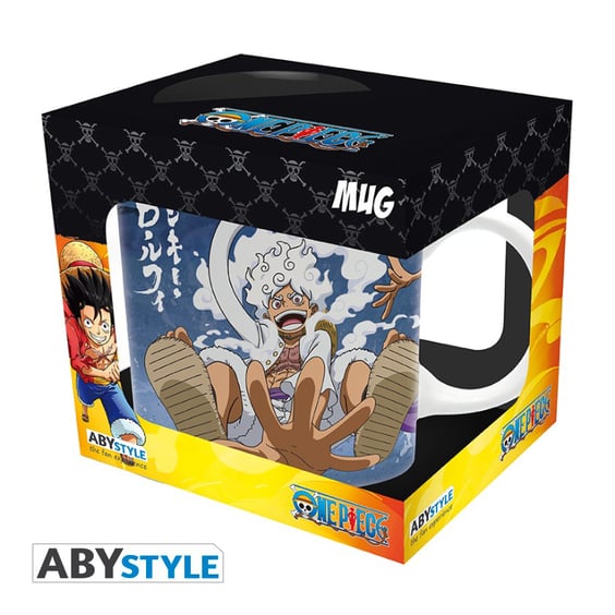 Кухоль ABYstyle: One Piece: Monkey D. Luffy (Gear 5) and Human Human Fruit «‎Nika» (Gomu Gomu no Mi), (43864) 4