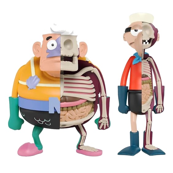 Фигурка Mighty Jaxx: Jason Freeny: Hidden Dissectibles: Spongebob Squarepants (Blind Box: 1 з 13), (44055) 7