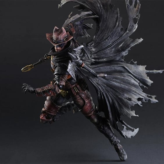 Коллекционная фигурка Play Arts KAI: DC: Timeless: Wild West: Batman (Comics Variant), (44138) 5