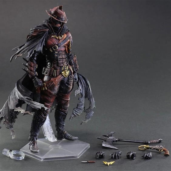Коллекционная фигурка Play Arts KAI: DC: Timeless: Wild West: Batman (Comics Variant), (44138) 8