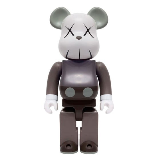 Bearbrick: KAWS: Companion (400%) (Brown) , (44214)