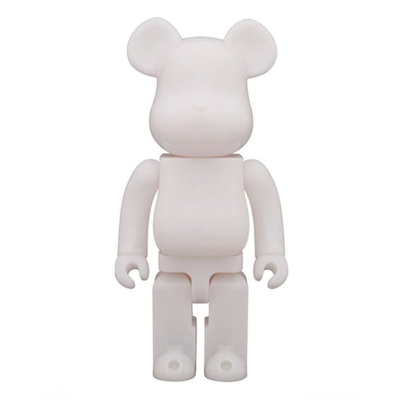 Bearbrick (400%) (White Matte) , (44219)