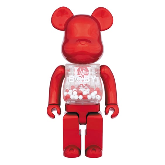 Bearbrick: My First Baby (400%) (Red) , (44241)