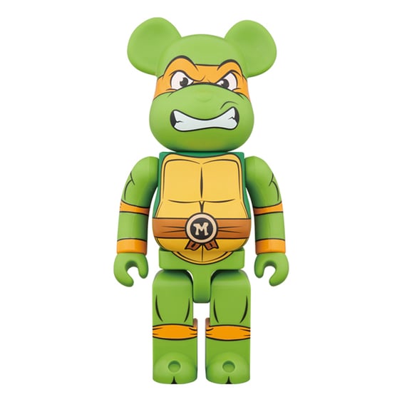 Bearbrick: Teenage Mutant Ninja Turtles: Michelangelo (400%), (44268)