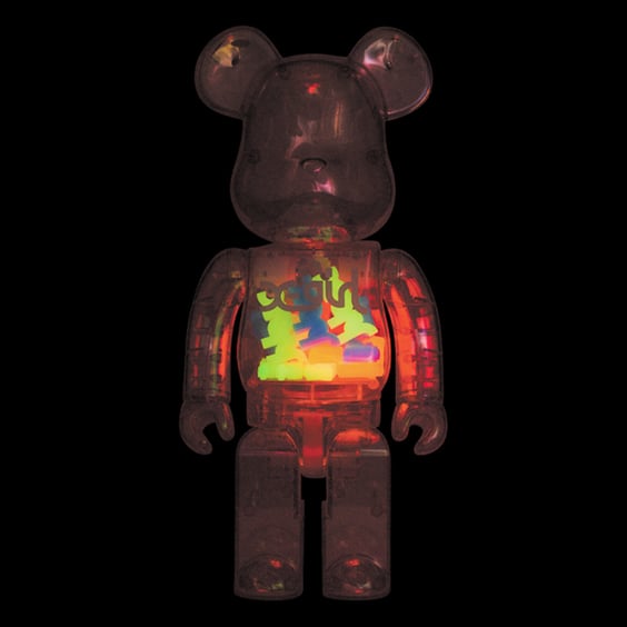 Bearbrick: X-girl: Pink (400%), (44272) 2