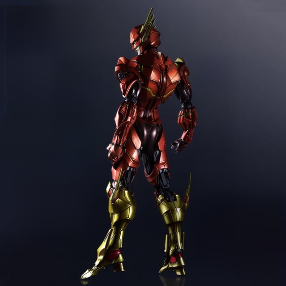 Коллекционная фигурка Play Arts KAI: DC: The Flash (Comics Variant), (44300) 5