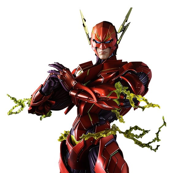 Коллекционная фигурка Play Arts KAI: DC: The Flash (Comics Variant), (44300) 4