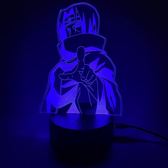 Акриловий світильник Naruto: Itachi Uchiha, (44435)