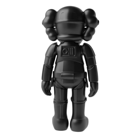 KAWS: Star Wars: Stormtrooper (Black) , (44455) 4