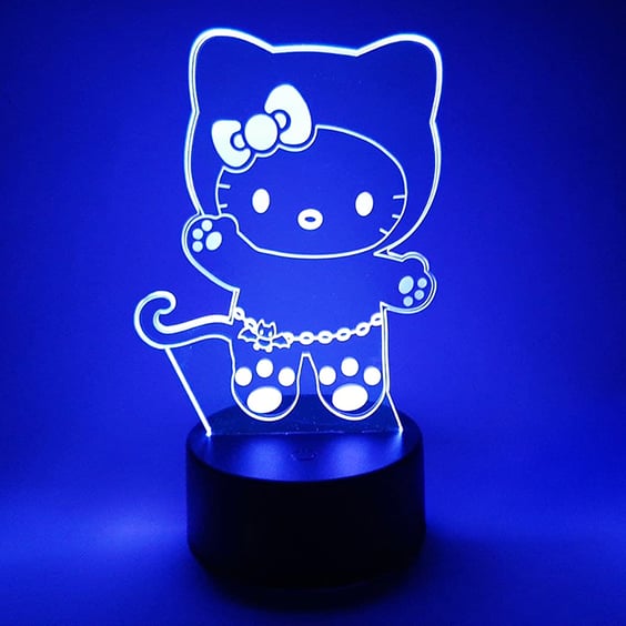 Акриловий світильник Hello Kitty: Kitty in Pajamas, (44471)