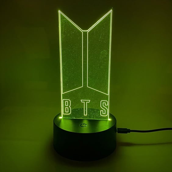 Акриловый светильник BTS: Logo, (44558)