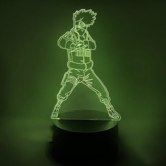 Акриловый светильник Naruto Kakashi Hatake, (44607)