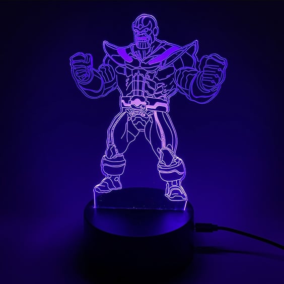 Акриловый светильник Marvel: Thanos, (44676)