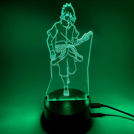 Акриловий світильник Naruto: Sasuke Uchiha, (44691)