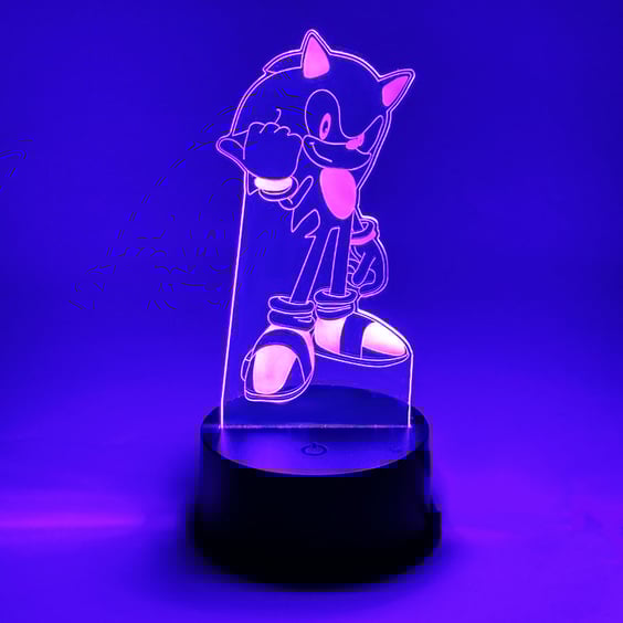 Акриловий світильник Sonic: The Hedgehog: Sonic, (44700)