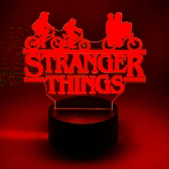 Акриловий світильник Stranger Things: Logo, (44735)