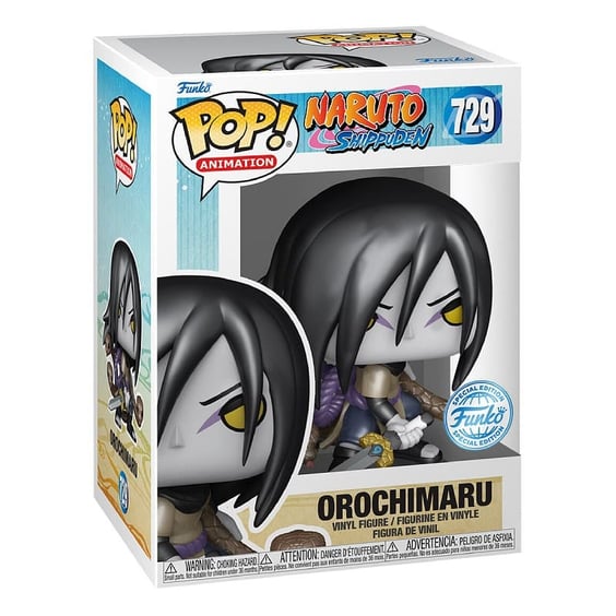 Комплект Funko POP!: Tees: Animation: Naruto: Orochimaru (Special Edition) (M), (45383) 4