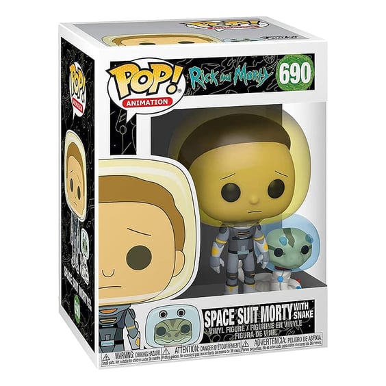 Фигурка Funko POP!: Animation: Rick & Morty: Space Suit Morty w/ Snake, (45435) 3