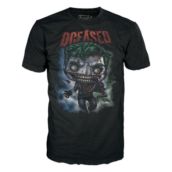 Комплект Funko POP!: Tees: Heroes: DC: DCeased: Batman: The Jocker (Special Edition) (L), (45482) 2