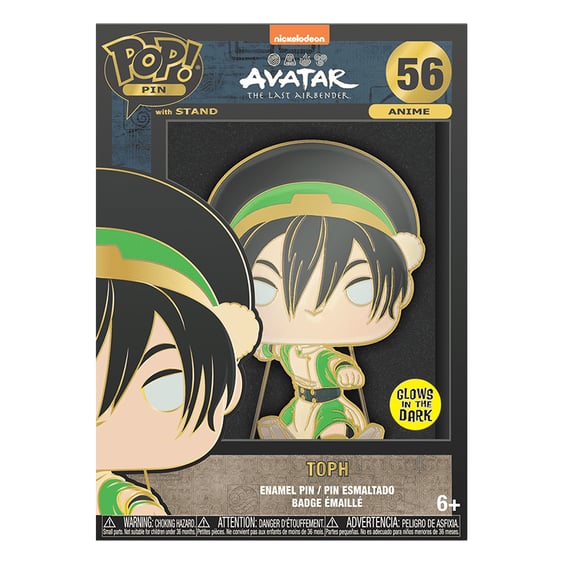 Фигурка Funko POP!: Pin: Avatar: The Last Airbender: Toph (Glows in the Dark), (46063) 5