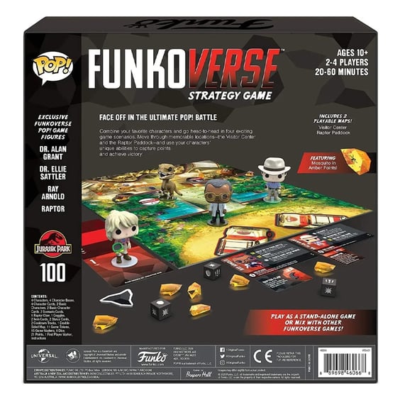 Настольная игра Funko POP!: Funkoverse: Jurassic Park, (46066) 4